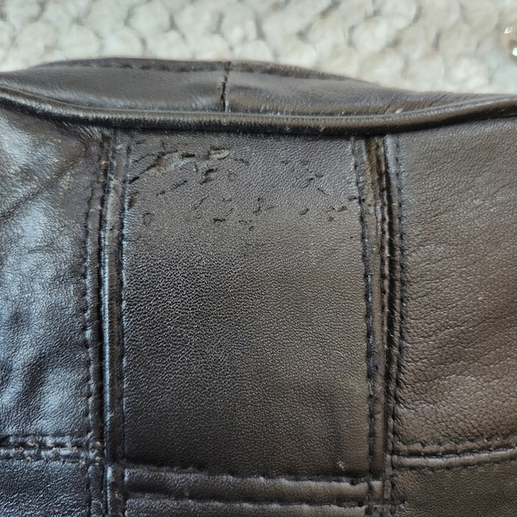 Vintage Y2K Harley Davidson Leather Biker Clip Hip Purse - Picture 6 of 10